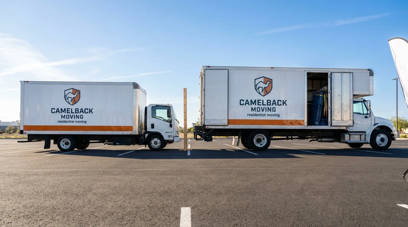 Moving truck size capacity guide in Waukesha
